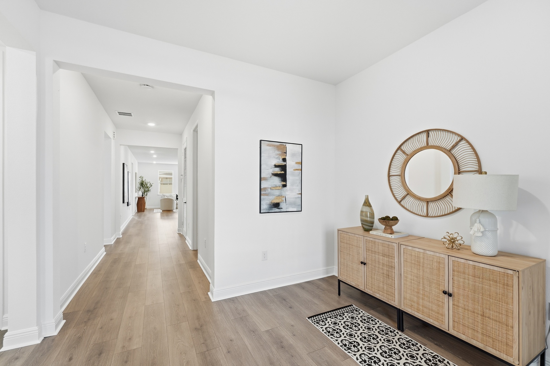 front entrance of home