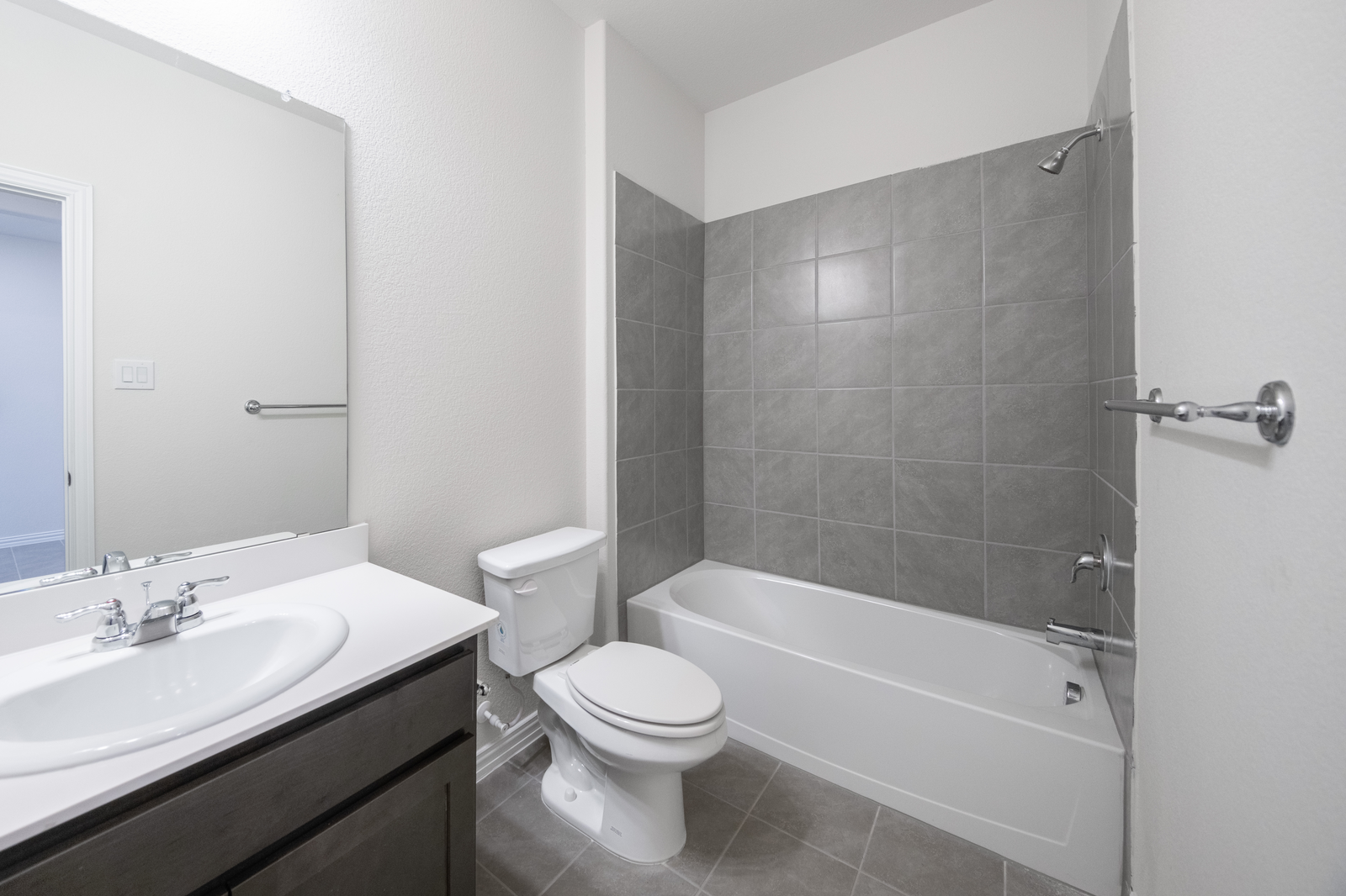 guest bathroom with soaking tub