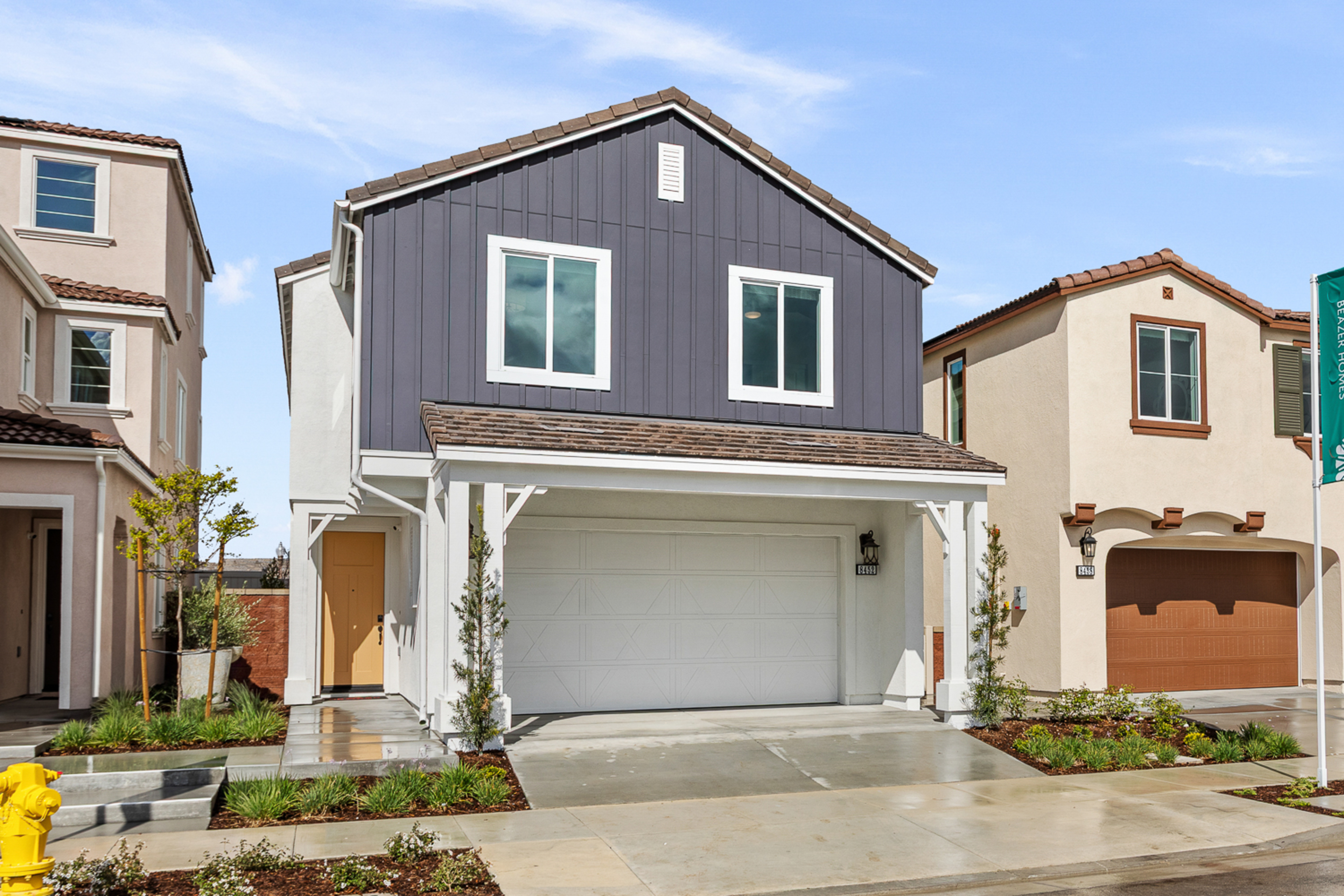 Redwood Farmhouse Exterior