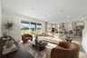 great room with view of kitchen and access to the lanai