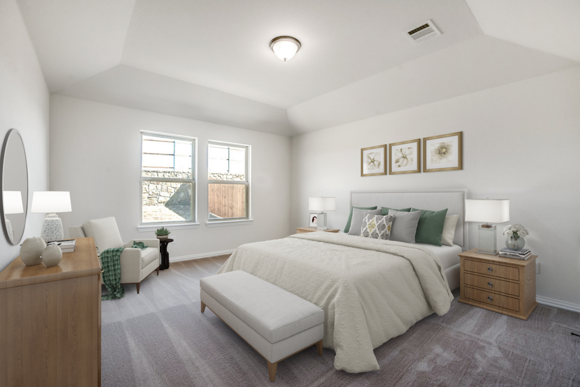 Sierra Model Home Primary Bedroom