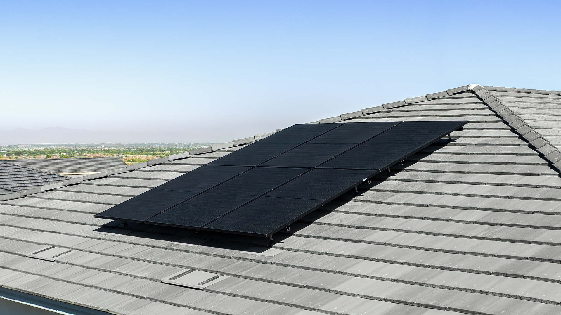 solar panel system included
