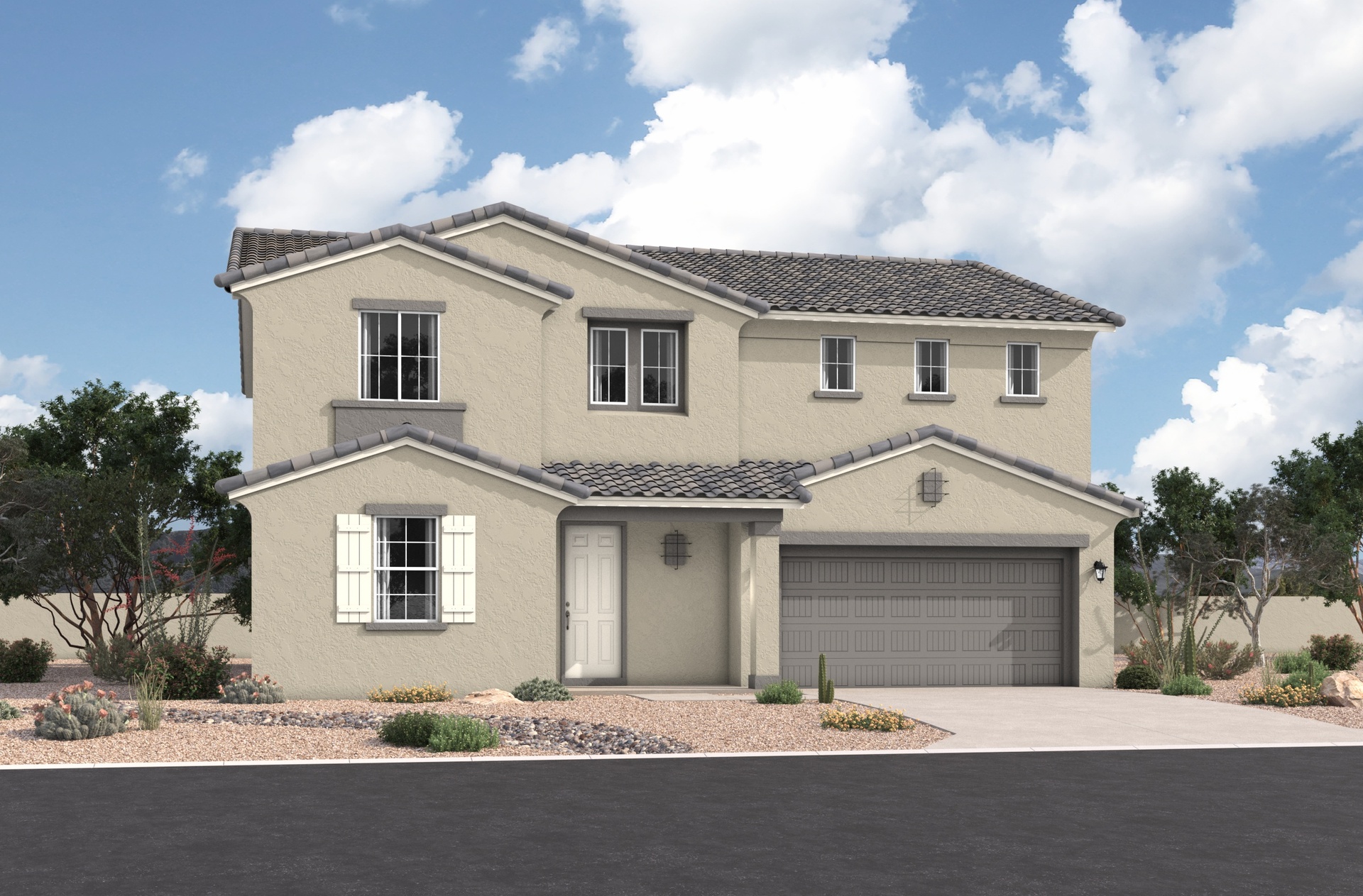 Spanish Colonial L Elevation