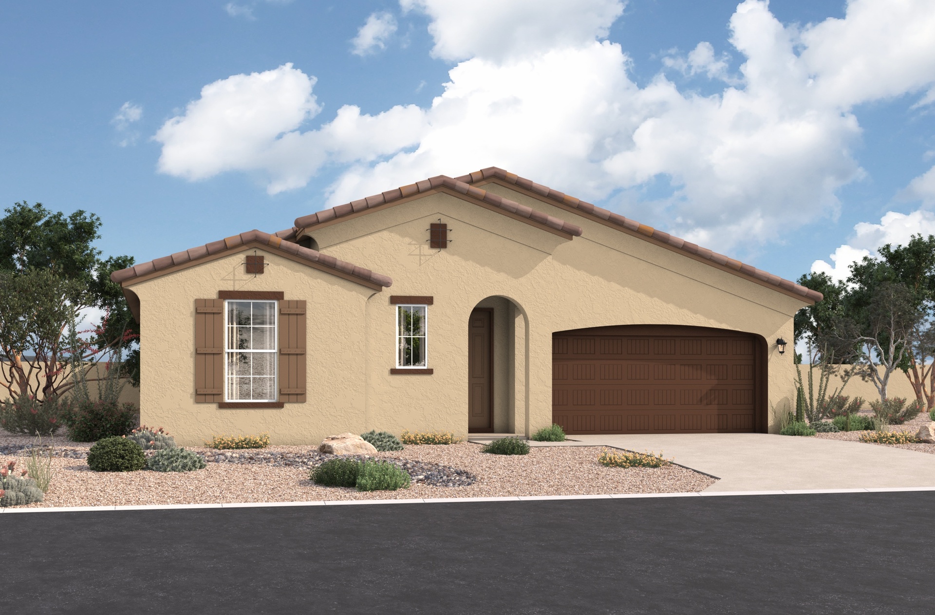 Spanish Colonial L Elevation