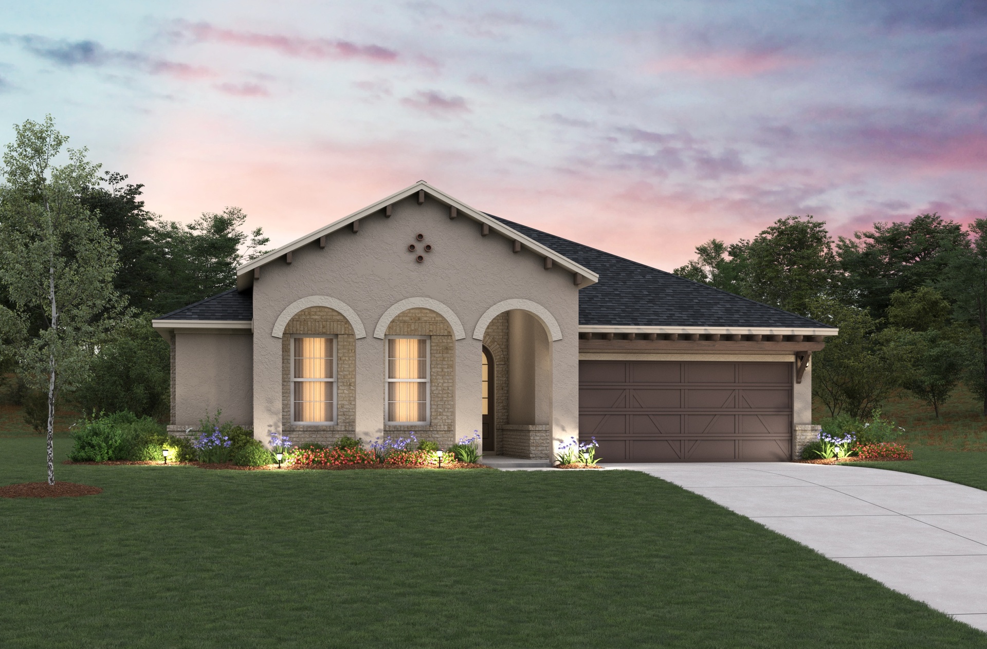 Spanish Colonial L Elevation