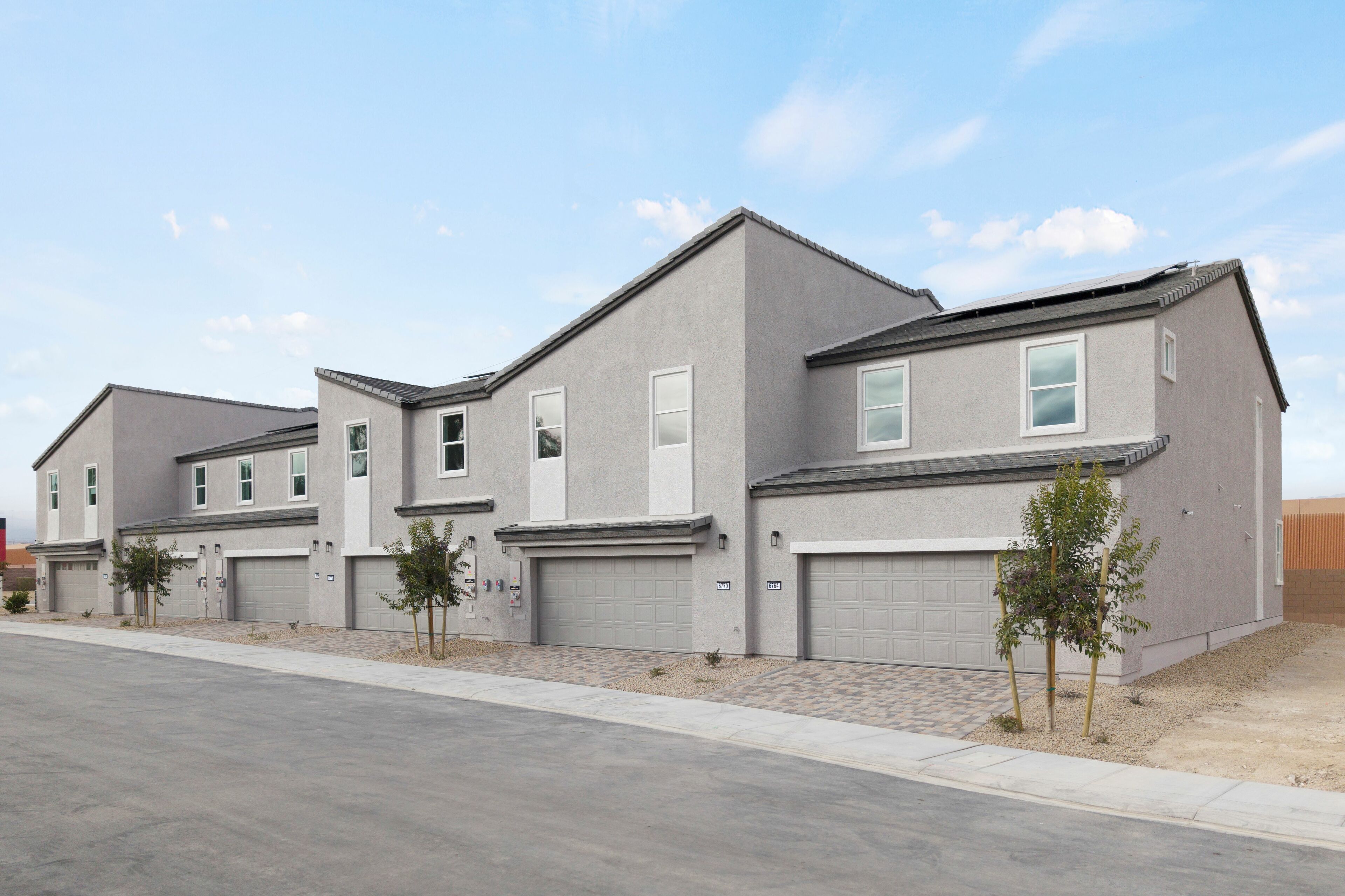 Townhome Building Exterior