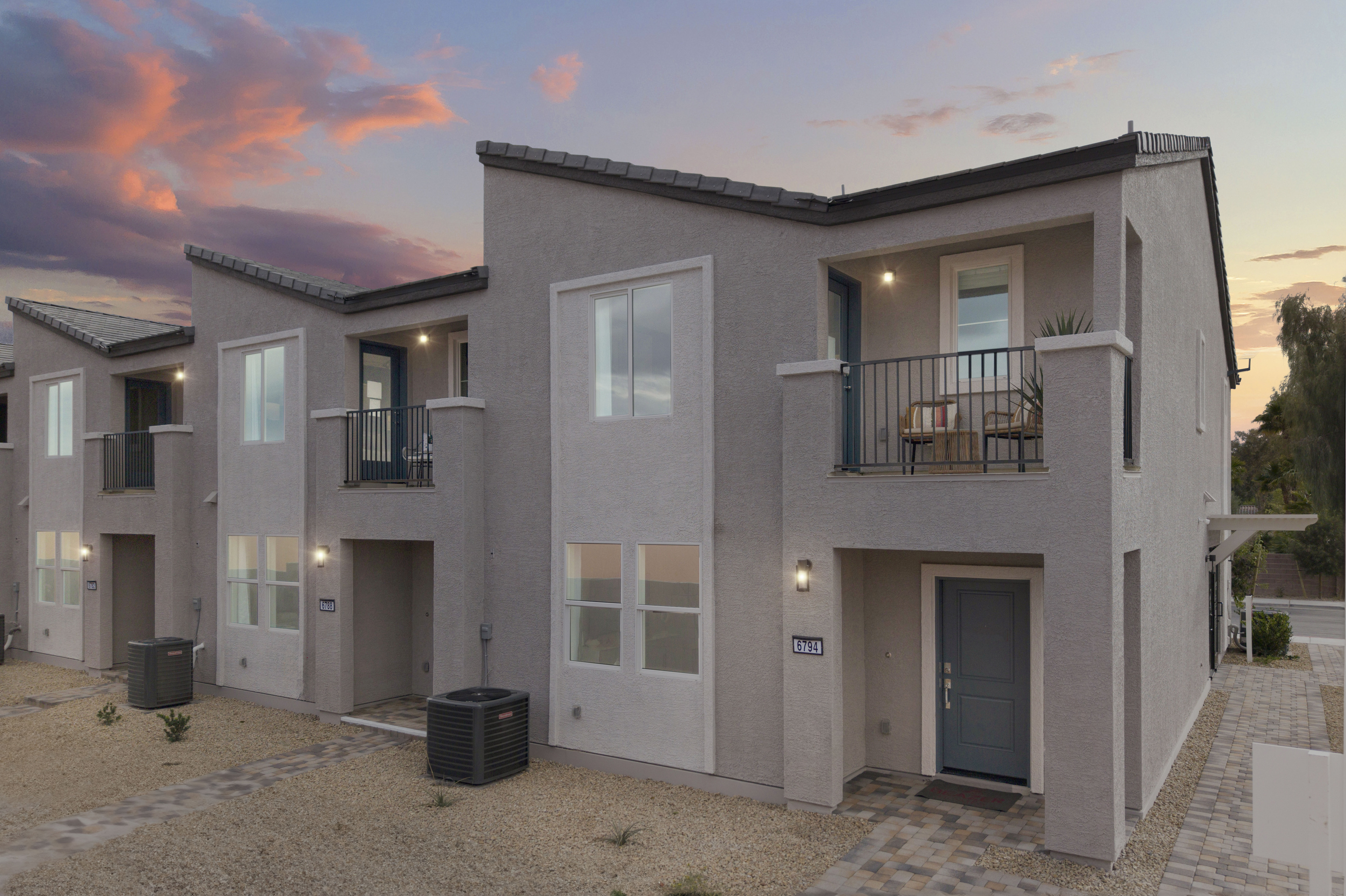 Townhome Building Exterior