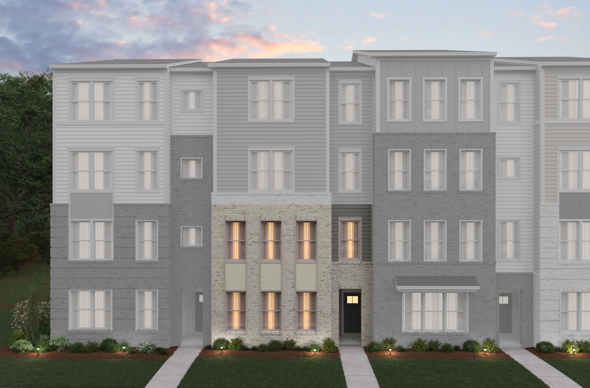 Traditional L Elevation