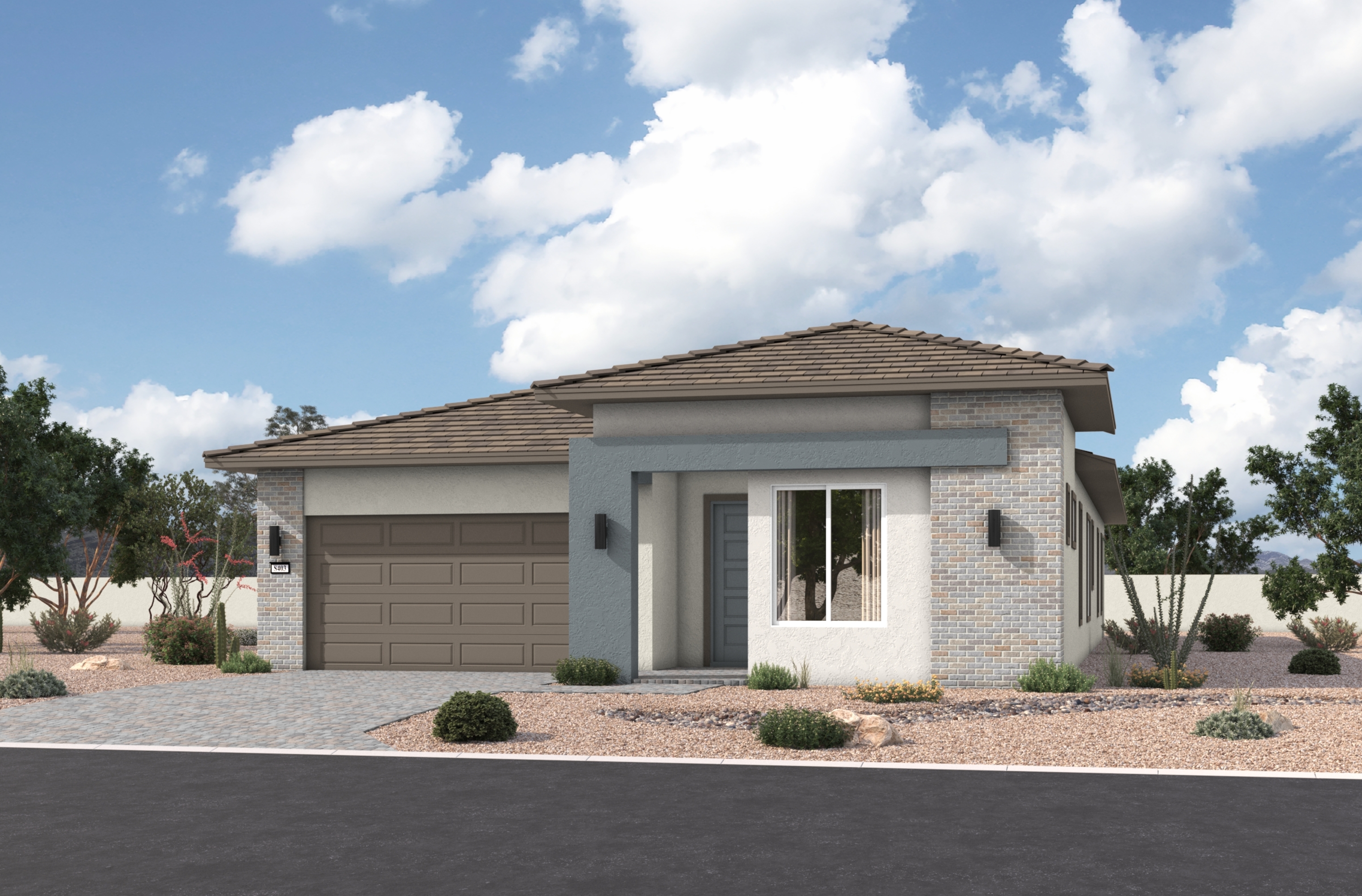 Vail Desert Contemporary Elevation