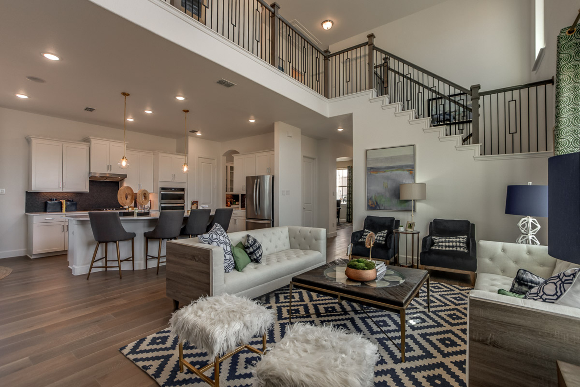 Whitney Model Home Great Room