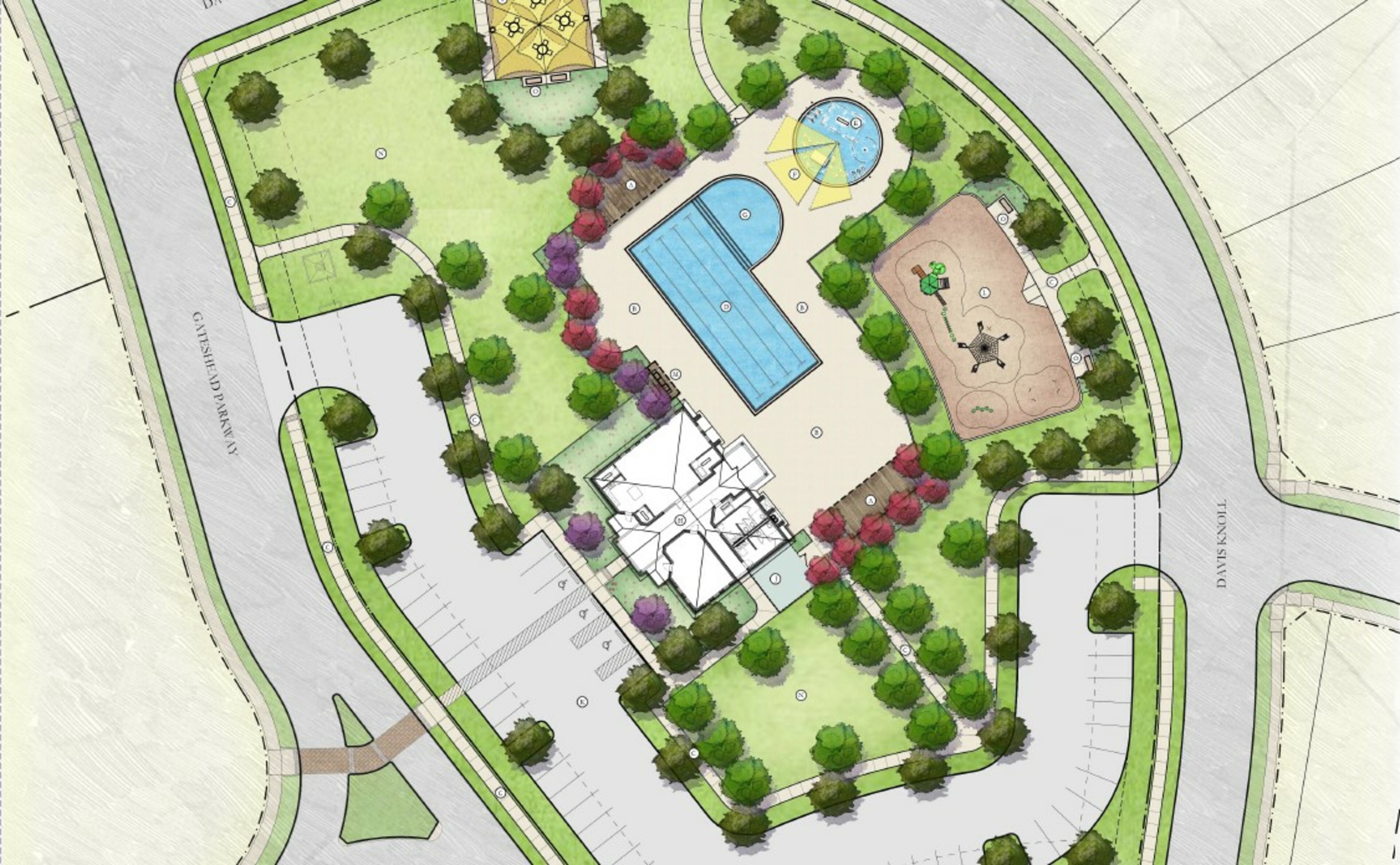 Wildcat Ranch Second Amenity Center Rendering