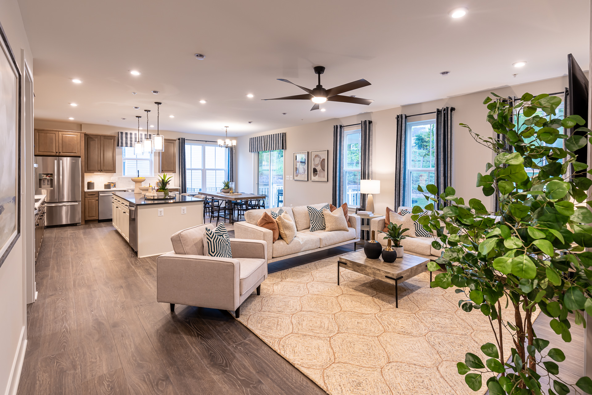 Willow Great Room and Kitchen